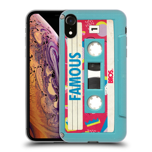 BROS Vintage Cassette Tapes When Will I Be Famous Soft Gel Case for Apple iPhone XR