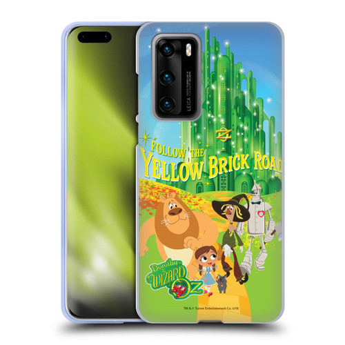 Dorothy and the Wizard of Oz Graphics Yellow Brick Road Soft Gel Case for Huawei P40 5G