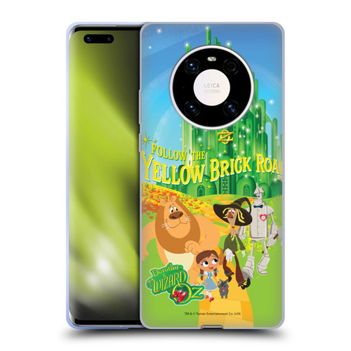 Dorothy and the Wizard of Oz Graphics Yellow Brick Road Soft Gel Case for Huawei Mate 40 Pro 5G