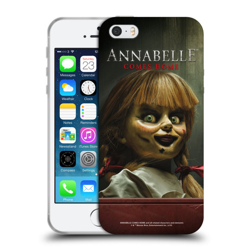Annabelle Comes Home Doll Photography Portrait 2 Soft Gel Case for Apple iPhone 5 / 5s / iPhone SE 2016