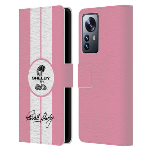 Shelby Car Graphics 1965 427 S/C Pink Leather Book Wallet Case Cover For Xiaomi 12 Pro
