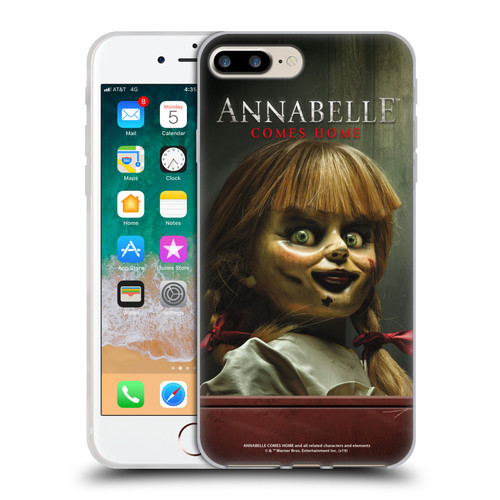 Annabelle Comes Home Doll Photography Portrait 2 Soft Gel Case for Apple iPhone 7 Plus / iPhone 8 Plus