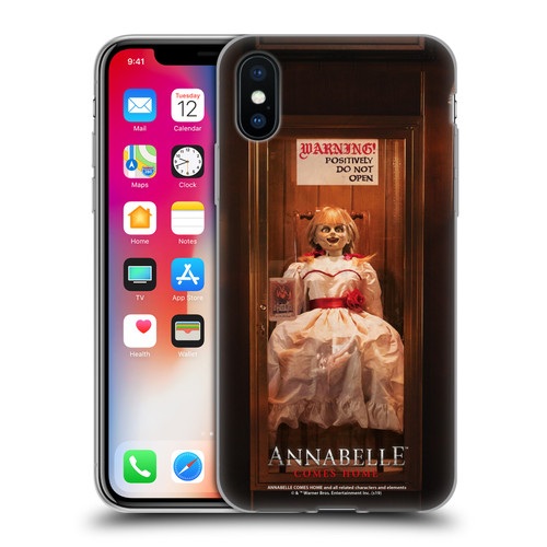 Annabelle Comes Home Doll Photography Do Not Open Soft Gel Case for Apple iPhone X / iPhone XS
