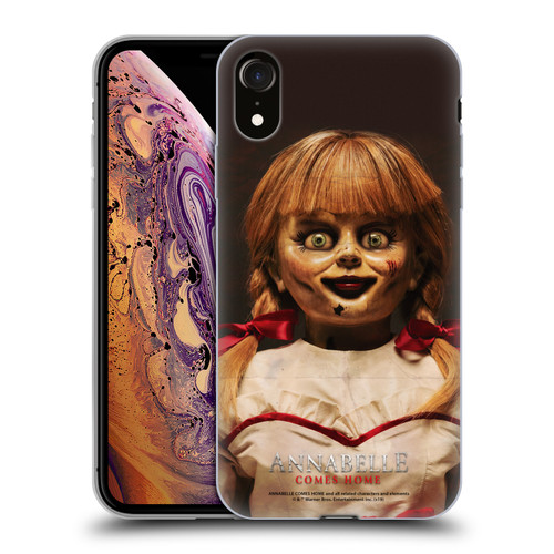 Annabelle Comes Home Doll Photography Portrait Soft Gel Case for Apple iPhone XR