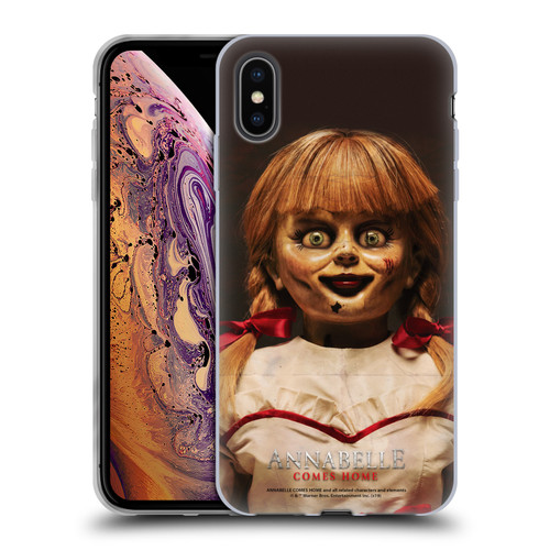 Annabelle Comes Home Doll Photography Portrait Soft Gel Case for Apple iPhone XS Max