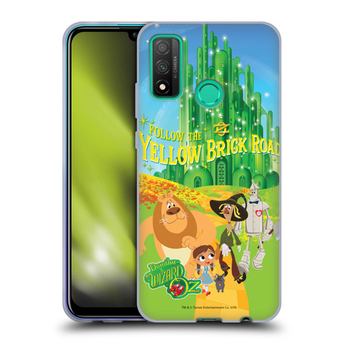 Dorothy and the Wizard of Oz Graphics Yellow Brick Road Soft Gel Case for Huawei P Smart (2020)