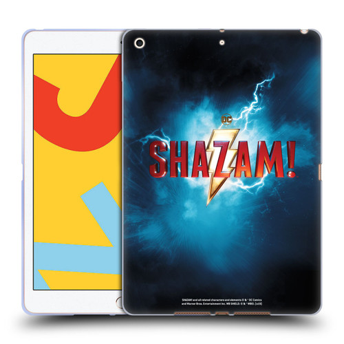 Shazam! 2019 Movie Logos Poster Soft Gel Case for Apple iPad 10.2 2019/2020/2021