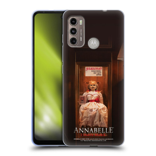 Annabelle Comes Home Doll Photography Do Not Open Soft Gel Case for Motorola Moto G60 / Moto G40 Fusion