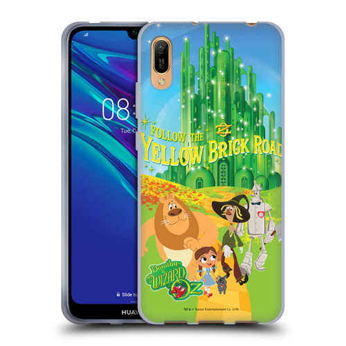 Dorothy and the Wizard of Oz Graphics Yellow Brick Road Soft Gel Case for Huawei Y6 Pro (2019)