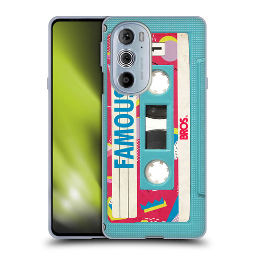 BROS Vintage Cassette Tapes When Will I Be Famous Soft Gel Case for Motorola Edge X30