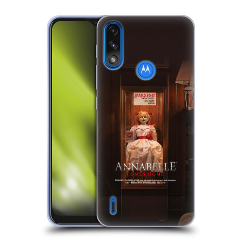 Annabelle Comes Home Doll Photography Do Not Open Soft Gel Case for Motorola Moto E7 Power / Moto E7i Power