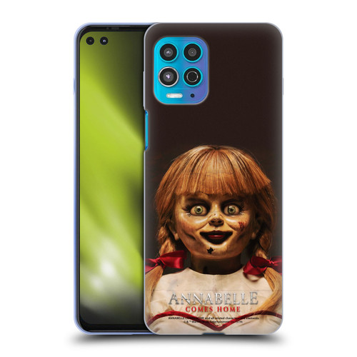 Annabelle Comes Home Doll Photography Portrait Soft Gel Case for Motorola Moto G100