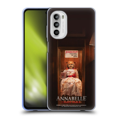 Annabelle Comes Home Doll Photography Do Not Open Soft Gel Case for Motorola Moto G52