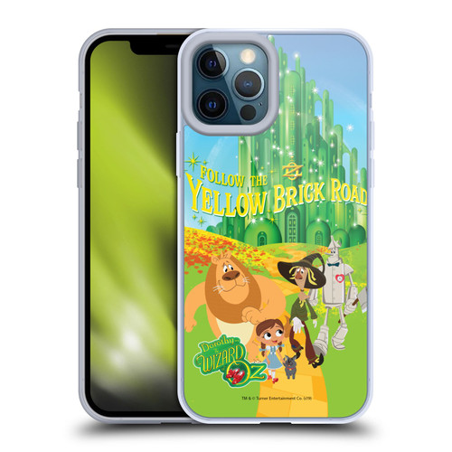 Dorothy and the Wizard of Oz Graphics Yellow Brick Road Soft Gel Case for Apple iPhone 12 Pro Max