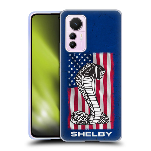Shelby Logos American Flag Soft Gel Case for Xiaomi 12 Lite