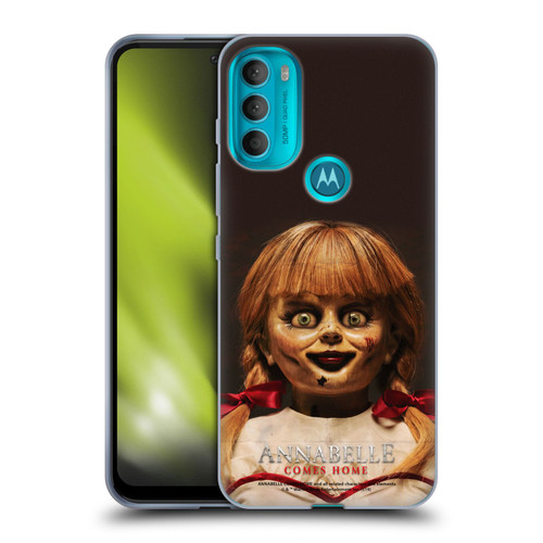 Annabelle Comes Home Doll Photography Portrait Soft Gel Case for Motorola Moto G71 5G