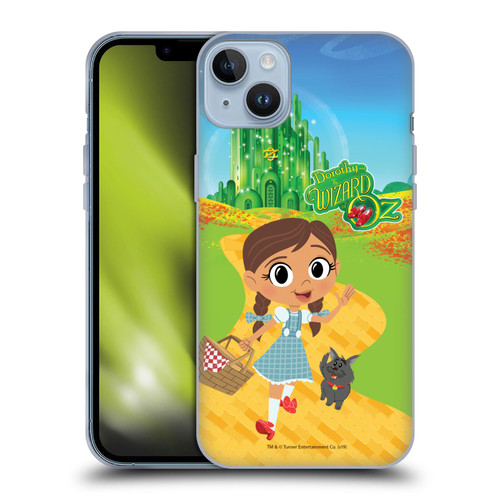 Dorothy and the Wizard of Oz Graphics Characters Soft Gel Case for Apple iPhone 14 Plus