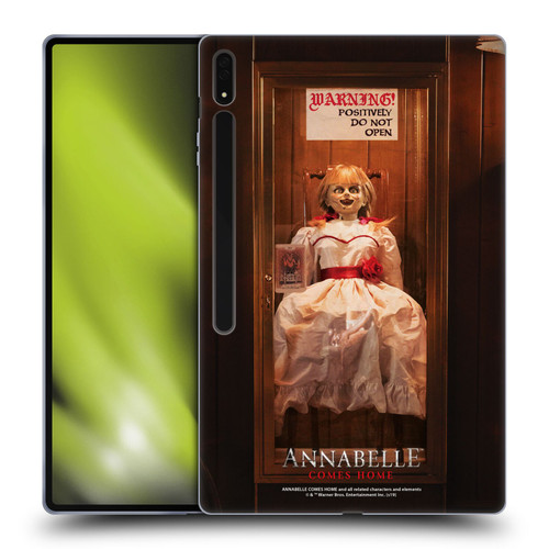Annabelle Comes Home Doll Photography Do Not Open Soft Gel Case for Samsung Galaxy Tab S8 Ultra