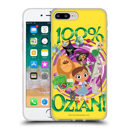 Dorothy and the Wizard of Oz Graphics Ozian Soft Gel Case for Apple iPhone 7 Plus / iPhone 8 Plus