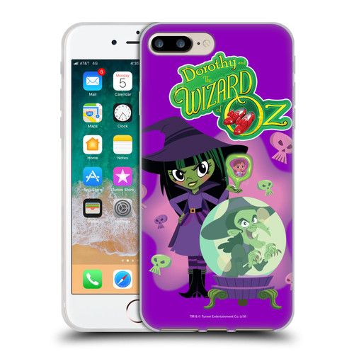 Dorothy and the Wizard of Oz Graphics Wilhelmina Soft Gel Case for Apple iPhone 7 Plus / iPhone 8 Plus