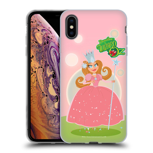 Dorothy and the Wizard of Oz Graphics Glinda Soft Gel Case for Apple iPhone XS Max