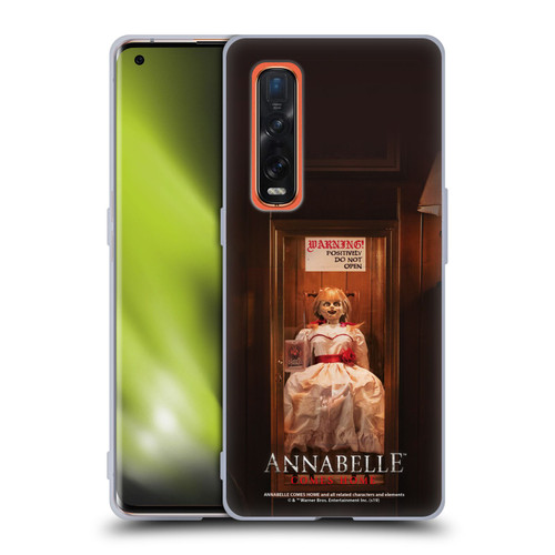 Annabelle Comes Home Doll Photography Do Not Open Soft Gel Case for OPPO Find X2 Pro 5G