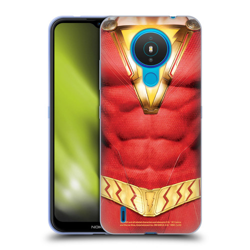 Shazam! 2019 Movie Logos Costume Soft Gel Case for Nokia 1.4