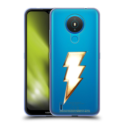 Shazam! 2019 Movie Logos Lightning Soft Gel Case for Nokia 1.4