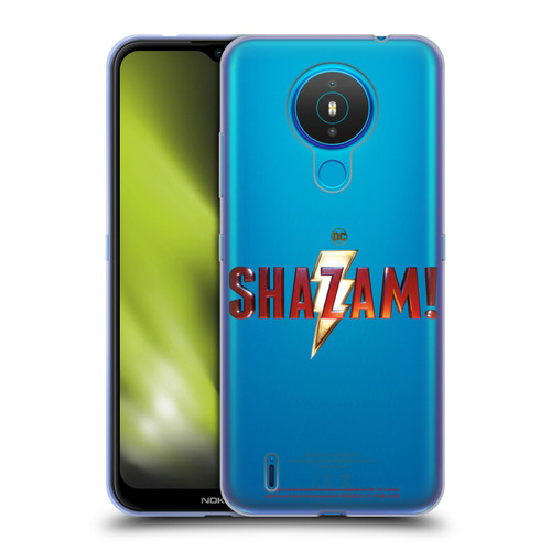 Shazam! 2019 Movie Logos Main Soft Gel Case for Nokia 1.4