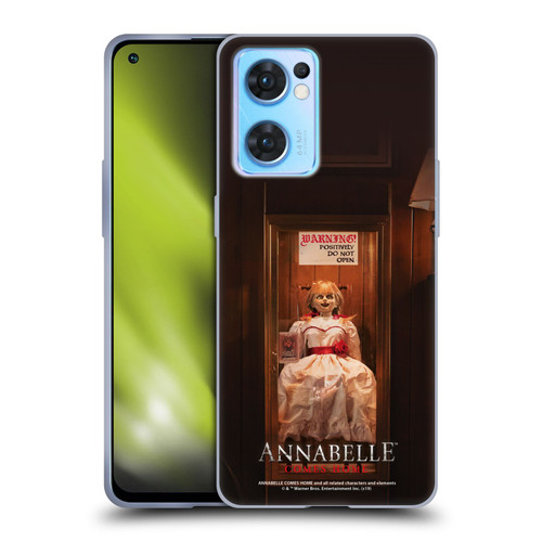 Annabelle Comes Home Doll Photography Do Not Open Soft Gel Case for OPPO Reno7 5G / Find X5 Lite