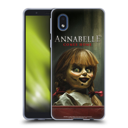 Annabelle Comes Home Doll Photography Portrait 2 Soft Gel Case for Samsung Galaxy A01 Core (2020)
