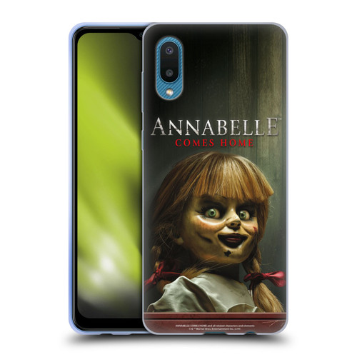 Annabelle Comes Home Doll Photography Portrait 2 Soft Gel Case for Samsung Galaxy A02/M02 (2021)