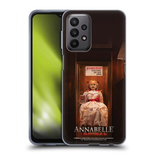 Annabelle Comes Home Doll Photography Do Not Open Soft Gel Case for Samsung Galaxy A23 / 5G (2022)