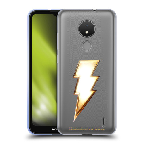 Shazam! 2019 Movie Logos Lightning Soft Gel Case for Nokia C21