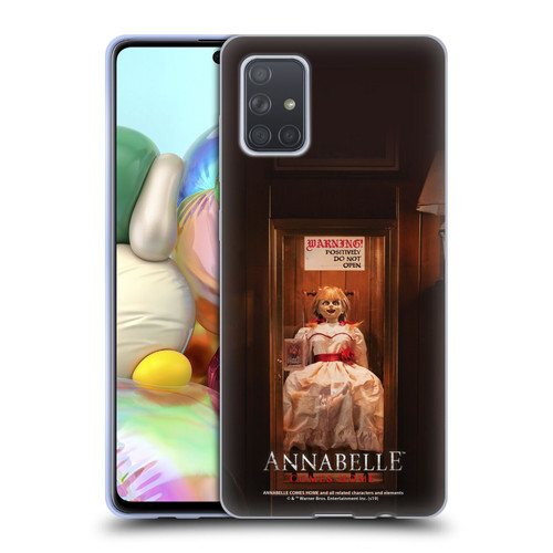 Annabelle Comes Home Doll Photography Do Not Open Soft Gel Case for Samsung Galaxy A71 (2019)