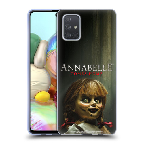 Annabelle Comes Home Doll Photography Portrait 2 Soft Gel Case for Samsung Galaxy A71 (2019)