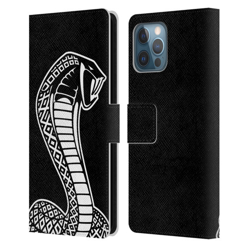 Shelby Logos Oversized Leather Book Wallet Case Cover For Apple iPhone 12 Pro Max