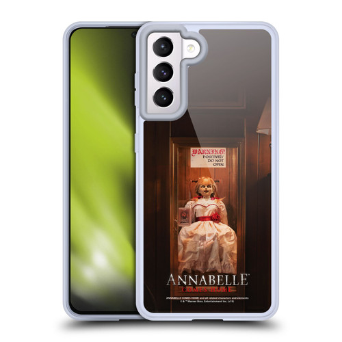 Annabelle Comes Home Doll Photography Do Not Open Soft Gel Case for Samsung Galaxy S21 5G