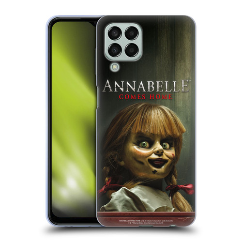 Annabelle Comes Home Doll Photography Portrait 2 Soft Gel Case for Samsung Galaxy M33 (2022)