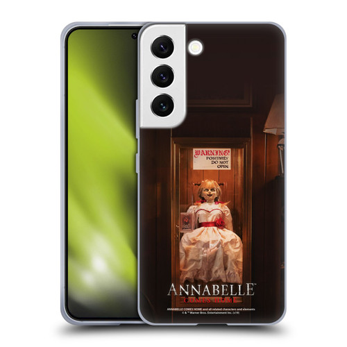 Annabelle Comes Home Doll Photography Do Not Open Soft Gel Case for Samsung Galaxy S22 5G