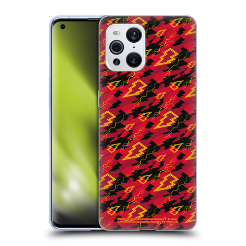 Shazam! 2019 Movie Logos Pattern Soft Gel Case for OPPO Find X3 / Pro