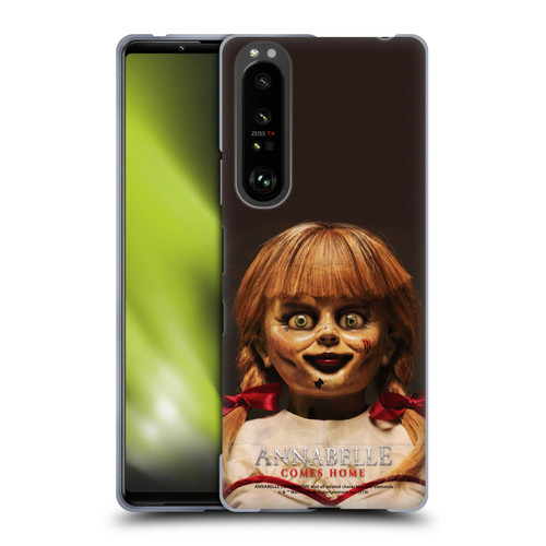 Annabelle Comes Home Doll Photography Portrait Soft Gel Case for Sony Xperia 1 III