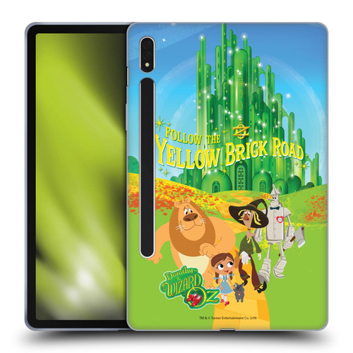 Dorothy and the Wizard of Oz Graphics Yellow Brick Road Soft Gel Case for Samsung Galaxy Tab S8