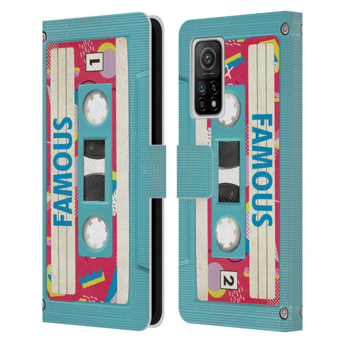 BROS Vintage Cassette Tapes When Will I Be Famous Leather Book Wallet Case Cover For Xiaomi Mi 10T 5G