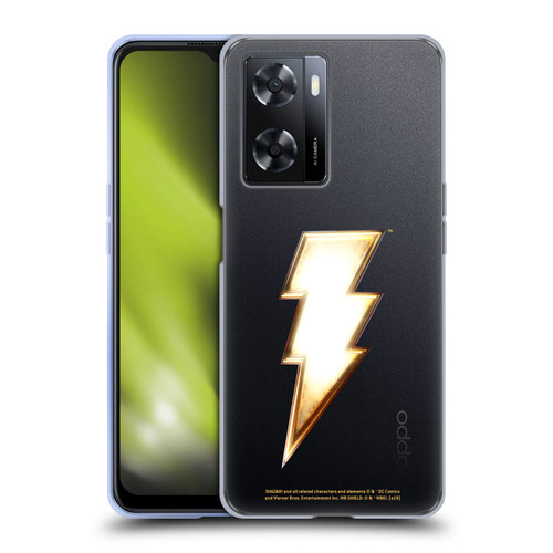 Shazam! 2019 Movie Logos Lightning Soft Gel Case for OPPO A57s