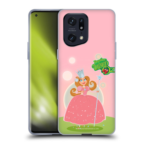 Dorothy and the Wizard of Oz Graphics Glinda Soft Gel Case for OPPO Find X5 Pro