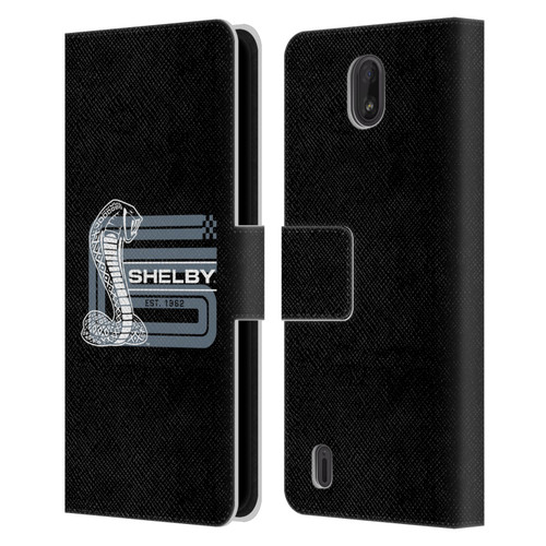 Shelby Logos CS Super Snake Leather Book Wallet Case Cover For Nokia C01 Plus/C1 2nd Edition