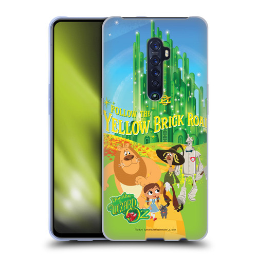 Dorothy and the Wizard of Oz Graphics Yellow Brick Road Soft Gel Case for OPPO Reno 2