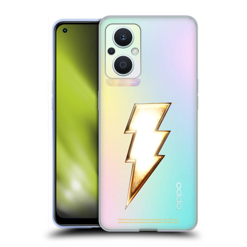 Shazam! 2019 Movie Logos Lightning Soft Gel Case for OPPO Reno8 Lite