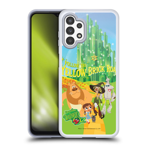 Dorothy and the Wizard of Oz Graphics Yellow Brick Road Soft Gel Case for Samsung Galaxy A13 (2022)